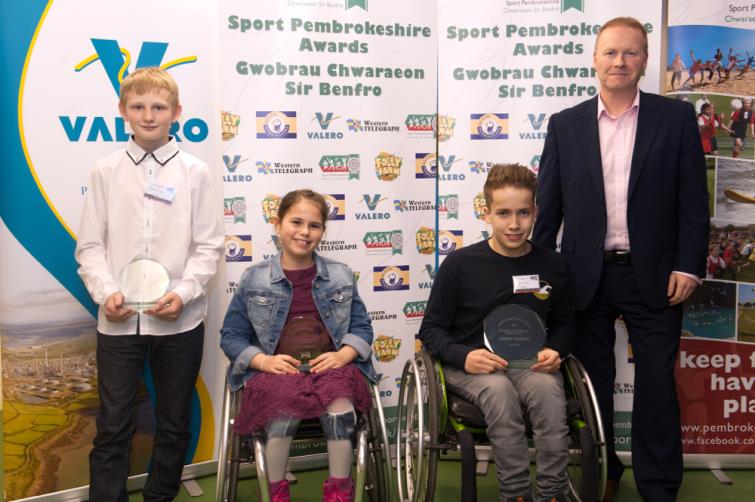 Harry’s heading for the top in wheelchair basketball and wheelchair racing